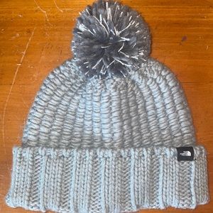 The North Face Winter Hat with Puff Ball